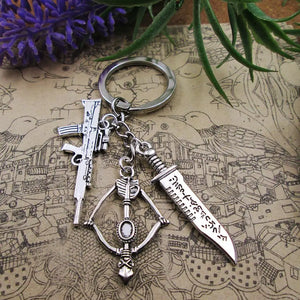 TV Series Kill Angel Devil Antique Charm Keyring Gift Birthday