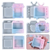 Silicone TV-Style Jewelry Molds for Epoxy Resin & Fondant