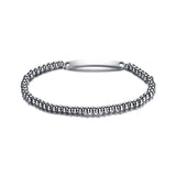 Wide Lines Pattern Bangle Bracelet Open Bangle Jewelry for Women