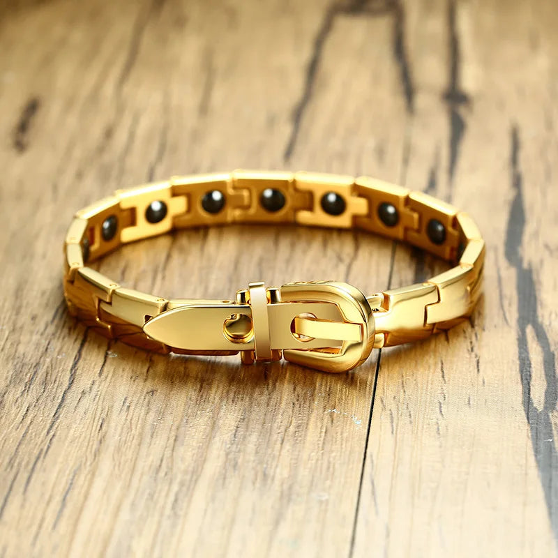 Wide Lines Pattern Bangle Bracelet Open Bangle Jewelry for Women