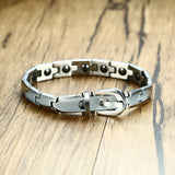 Wide Lines Pattern Bangle Bracelet Open Bangle Jewelry for Women