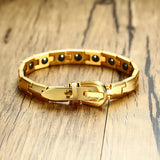 Wide Lines Pattern Bangle Bracelet Open Bangle Jewelry for Women
