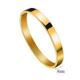 Stainless Steel Stripe Bracelet for Women