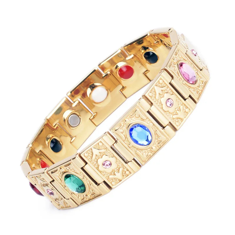 TW8 Vintage Punk Thick Chain Bracelet for Women