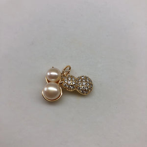 Gourd Pendant Base for Pearls Corals Jade Beads