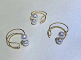 925 Sterling Silver Adjustable Ring Base for Pearls
