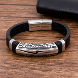 Punk Rock Stainless Steel Lightning Men's Bracelet