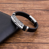 Punk Rock Stainless Steel Lightning Men's Bracelet