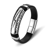 Punk Rock Stainless Steel Lightning Men's Bracelet
