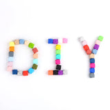 14mm Silicone Hexagon Beads 50pc Baby Teether BPA Safe Teething Necklace Loose