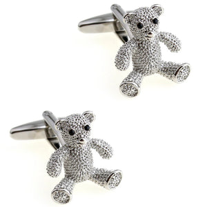 Animal Cufflinks Men Cuff Links Panda Bear Owl Duck Eagle Fox Dog Whale Horse