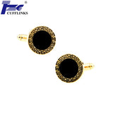 Enamel Metal Men Cufflinks Cuff Links 2 Pairs