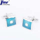 Square Cufflinks Men Cuff Links 2 Pairs