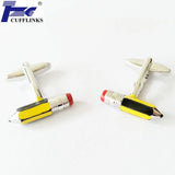 Colorful Pencil Cufflink Cuff Link 2 Pairs