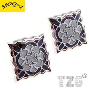 Enamel Cufflink Cuff Link Pair
