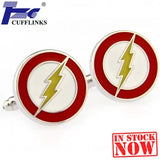 Superhero Hero Cufflink Cuff Link 2 Pairs Gift Set