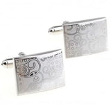 TZG01957 Laser Cufflink 5 Pairs
