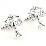 TZG01995 Daily Life Cufflink 5 Pairs Set