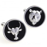 Animal Cufflink Set - Elephant, Tiger, Bear, Lion, Eagle