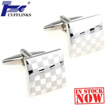 TZG02584 Laser Cufflink Cuff Link 2 Pairs Promotion