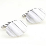 5 Pairs Metal Cufflinks Set