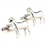 Animal Cufflink 5 Pairs Mixed Set Elephant Bird Owl Deer Dog