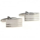 TZG05125 5 Pairs Metal Cufflinks Set