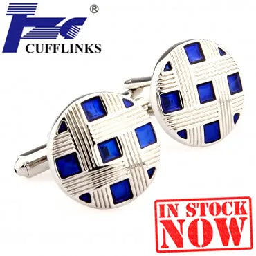 Enamel Epoxy Cufflink Cuff - Set of 4