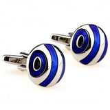 Classic Enamel Cufflink Set - Pack of 5