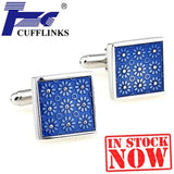 Enamel Cufflinks Set of 2 Pairs