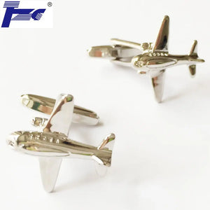 Jet Plane Cufflink Set, 2 Pairs Promotion