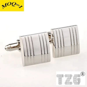 Elegant Metal Cufflink Cuff Link 1 Pair Set