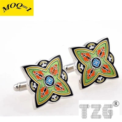 Classic Silver Cufflink Set