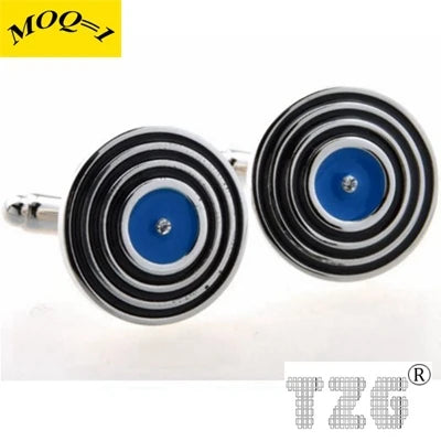 Elegant Silver Cufflinks 1 Pair for Men