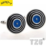 Elegant Silver Cufflinks 1 Pair for Men