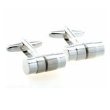 New 5 Pair Cufflinks Set - Sleek and Stylish Accessory for Formal Wear