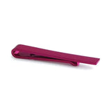 TZG11262 Fuchsia Tie Clip Bar Pin Set