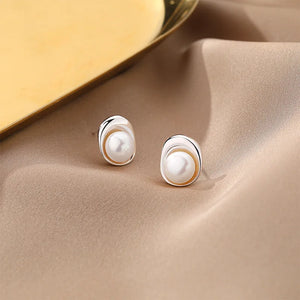 925 Sterling Silver Pearl Earrings for Women Fine Jewelry