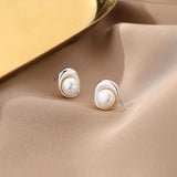 925 Sterling Silver Pearl Earrings for Women Fine Jewelry