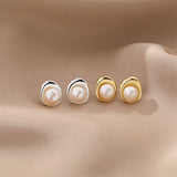 925 Sterling Silver Pearl Earrings for Women Fine Jewelry