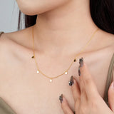 TZgrams Sterling Silver Short Necklace Party Jewelry