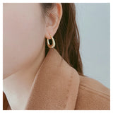3D Sterling Silver Earrings for Women
