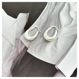 3D Sterling Silver Earrings for Women