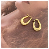 3D Sterling Silver Earrings for Women
