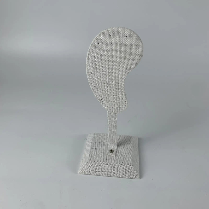 Table Ear Shape Earring Display Holder Organizer Compact Lightweight