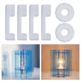 Table Lamp Ornament Resin Mold Bulb Holder Base Stand Silicone Mould DIY Crafts