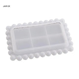 Round Bead Tray Coaster Silicone Mold for Home Decoration Resin Casting