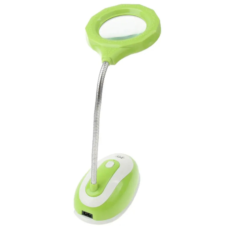 Adjustable Magnifying Glass Lamp with LED Light