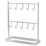 Iron Jewelry Display Shelf for Earrings, Necklaces, Rings