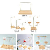 Metal Jewelry Display Stand Holder for Earrings Rings Countertop